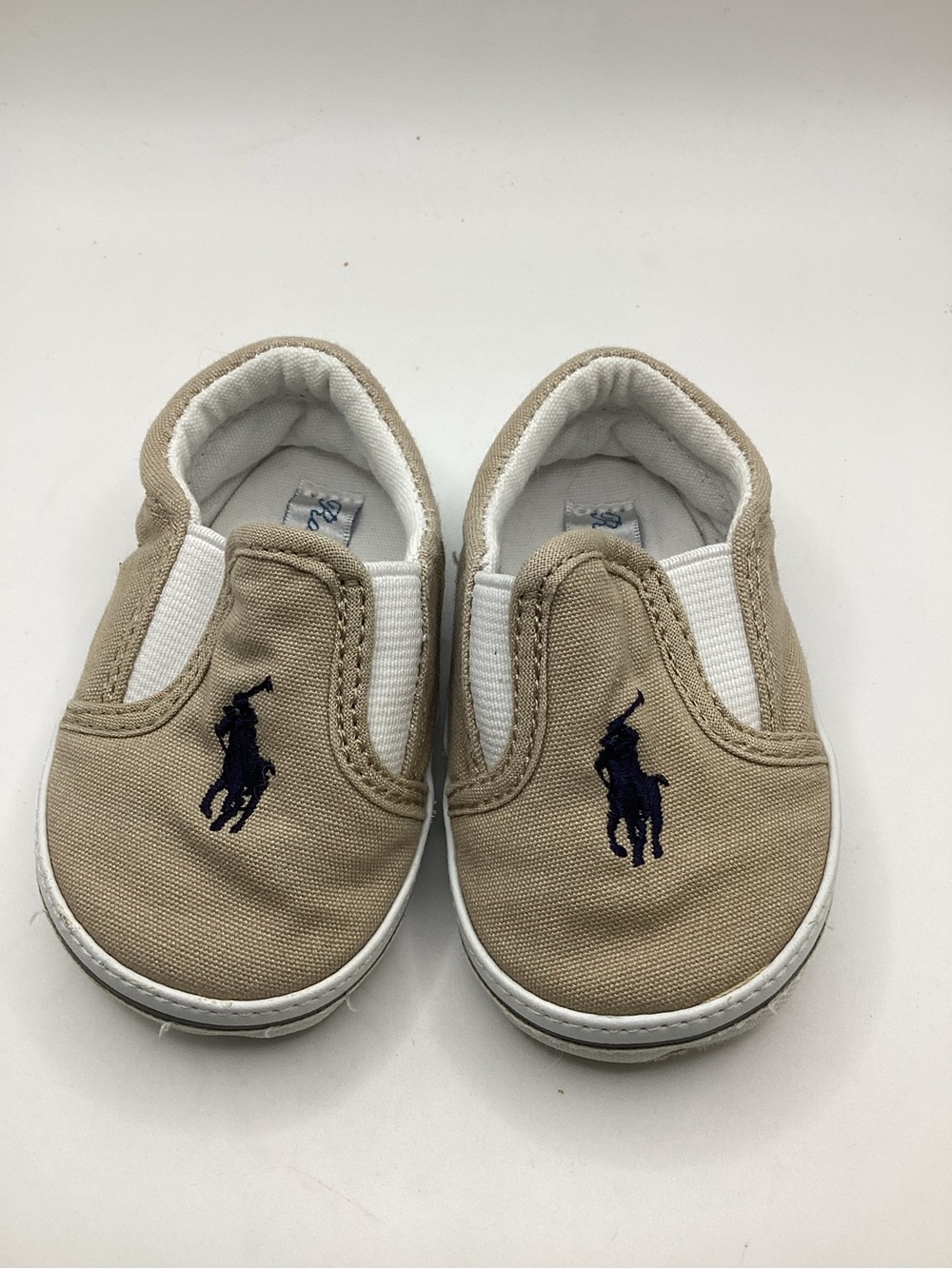 Polo Ralph Lauren Bal Harbour infant slip-on crib shoes